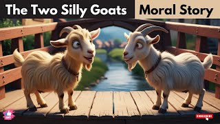 The Two Silly Goats  Moral Story  Kids Learning  wonderkids [upl. by Stucker]