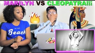 Epic Rap Battles of History quotCleopatra VS Marilyn Monroequot Reaction [upl. by Richlad]