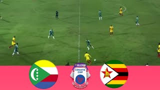 🔴 LIVE Comoros vs Zimbabwe  COSAFA Cup 2024  Match LIVE Now [upl. by Nillek]