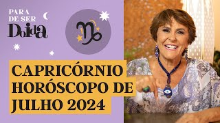 CAPRICÓRNIO  JULHO de 2024 MÁRCIA FERNANDES faz PREVISÕES para o SIGNO [upl. by Kalagher]