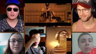 quotClearerquot  Minecraft BATIM Animation Music Video Song by CG5 REACTION MASHUP339 [upl. by Ycats44]