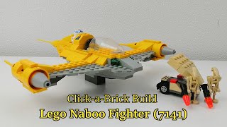 Lego Star Wars Naboo Fighter 7141  Speed Build [upl. by Kinney]