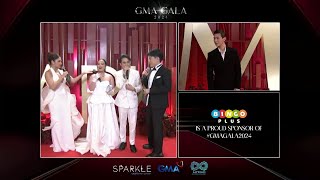 Inah De Belen and Jake Vargas complement each others Gala outfits  GMA Gala 2024 [upl. by Arrac]