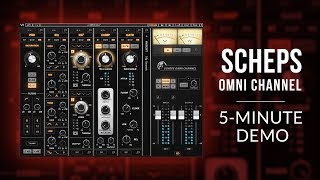 Scheps Omni Channel Strip Plugin – 5 Minute Demo [upl. by Accisej699]