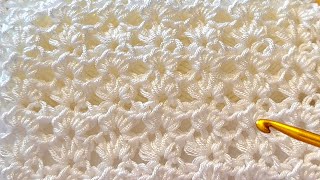 NEW Design Easy Crochet For Beginners  How to Crochet Baby Blanket Cardigan Tunic Shawl [upl. by Clapp]