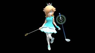 Mario Golf Super Rush Rosalina Voice Clips [upl. by Marchak]