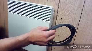 COMMENT BRANCHER UN RADIATEUR ELECTRIQUE [upl. by Akilam]