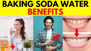 6 INSANE Health Benefits of Drinking BAKING SODA WATER Sodium Bicarbonate [upl. by Siari724]