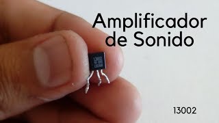 Cómo Hacer Un Amplificador Transistor 13002 [upl. by Par668]