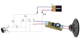 Construye tu amplificador de microfono [upl. by Adali]