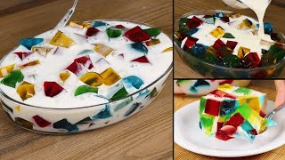 Surprising Gelatin Dessert Twist Revealed  Irresistible Gelatin Dessert Recipe Unveiled cooking [upl. by Olifoet]