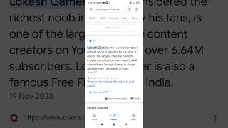 Google roast lokesh gamer freefire noob player 😂😂😂😂 [upl. by Caylor274]