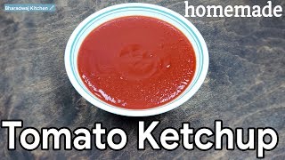 Tomato Ketchup  Homemade Tomato Ketchup Recipe  Homemade Tomato Sauce  How to Make Tomato Ketchup [upl. by Aihsein910]