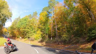 Motorradtour Eifel im Oktober [upl. by Ecnarolf]