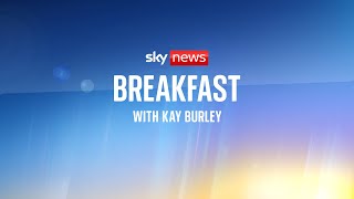 Watch Sky News Breakfast Chancellor receives a hostile market response to the budget [upl. by Assiral]