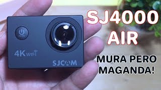 SJCAM SJ4000 Air Unboxing and Review [upl. by Oirifrop]