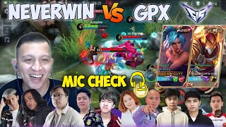 XIN BACK TO JUNGLER TOURNAMENT LAGI  MIC CHECK NEVERWIN VS GPX 515 ALL STAR  Mobile Legends [upl. by Arnst]