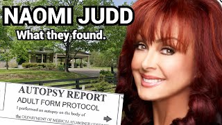 Naomi Judd  AUTOPSY results REVEALED [upl. by Adnoral]