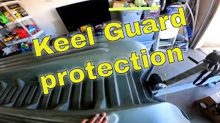 PereGuard Kayak Keel Guard installation on my Pelican Bass Raider [upl. by Greenwell]