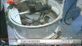 Kwicksilver Wheel Repair Sacramento Good Day Sacramento Segment 010511 [upl. by Bernetta]