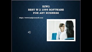 Best W2 1099 NEC Software for Any Business [upl. by Sophie]