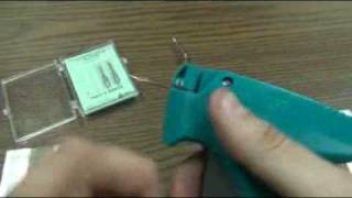 How to use a Tagging Gun [upl. by Lindy]