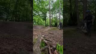 Steep MTB Jump mtb mtbjumps biking [upl. by Odelinda]