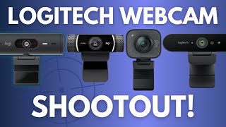 Logitech Webcam Comparison  C920 BRIO 500 StreamCam amp BRIO 4K [upl. by Barcellona]