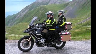 BMW 1200GSA in the ALPS  Two Up [upl. by Lean]