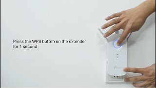 How to Set Up TPLink Range Extender RE450 via WPS [upl. by Zachar]