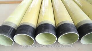 Fibreglass API 15LR FRP low pressure line pipe [upl. by Trebla]