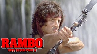 RAMBO FIRST BLOOD PART II Clip  quotClean Him Upquot 1985 [upl. by Silver922]