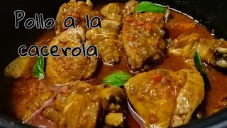 POLLO A LA CACEROLA súper fácil de cocinar exquisito 🤤\CoCina360 [upl. by Anilejna]