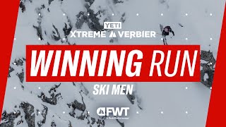 Marcus Goguen Ski Men Winning Run I 2024 YETI Xtreme Verbier [upl. by Arlyne212]