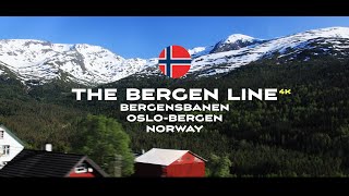 THE BERGEN LINE OsloBergen Norway Train Travel 4K [upl. by Eziechiele]