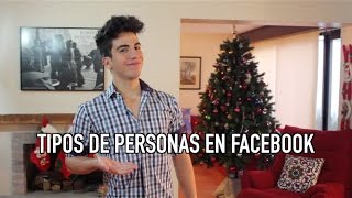 TIPOS DE PERSONAS EN FACEBOOK  Gonzok [upl. by Ahsenev]