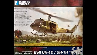 Rubicon models 156 Bell UH1 HUEY Chopper review [upl. by Hterag50]