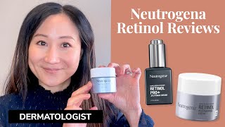 Dermatologist Reviews Neutrogenas Retinol Cream and Pro Serum [upl. by Kiele810]