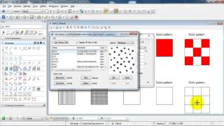 MicroStation V8iPatterns [upl. by Lacie]