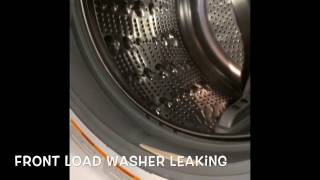 Leaking Washing Machine  Easy Fix  DIY [upl. by Gernhard]