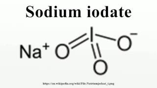 Sodium iodate [upl. by Ekud160]