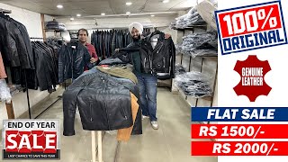 Original leather jackets  Flat sale  Rs 1500 Rs 2000  Year end sale  For mens n women [upl. by Elo]