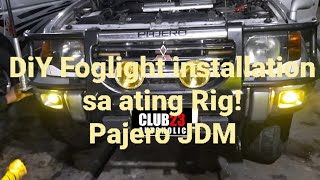 Pajero Gen2 JDM DiY foglamps installed [upl. by Marinelli359]