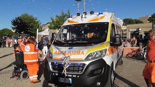 Inaugurazione Nuova Ambulanza Croce Gialla Chiaravalle  Inauguration New Ambulance [upl. by Una417]