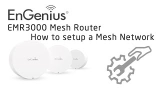 EnGenius EMR3000 Mesh Router Configuration [upl. by Leesen]