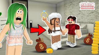 😭MI NOVIO ME ABANDONA POR UNA CHICA MILLONARIA EN BROOKHAVEN🤑MINI PELICULA ROBLOX karola20 [upl. by Sparks]