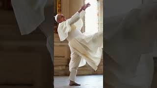 Pope Breakdances in Vatican Hall Dance Moves 😱  Viral Papal Performance [upl. by Esilrac]