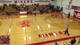 Shullsburg High School vs Dodgeville High School Womens Varsity Basketball [upl. by Ronica]