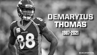 Former Broncos star Demaryius Thomas dies at 33  CBS Sports HQ [upl. by Hibben]