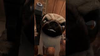 Very Hangry pugster pug hangry 3danimation krazymations [upl. by Rashida]